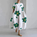 White and green
