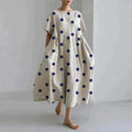 Beige with Dots